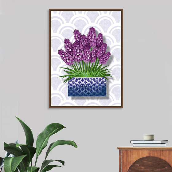 "Blue Pot Hyacinth BG 2020", Ann Hutchinson