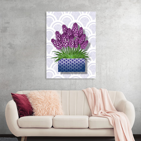 "Blue Pot Hyacinth BG 2020", Ann Hutchinson