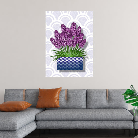 "Blue Pot Hyacinth BG 2020", Ann Hutchinson