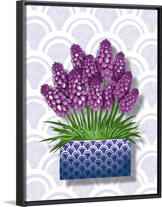 "Blue Pot Hyacinth BG 2020", Ann Hutchinson