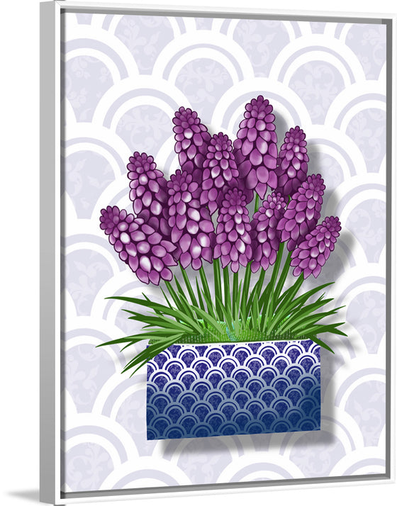 "Blue Pot Hyacinth BG 2020", Ann Hutchinson