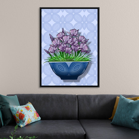 "Blue Pot Magnolia BG 2020", Ann Hutchinson