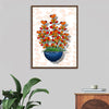 "Blue Pot Orange Delight BG 2020", Ann Hutchinson