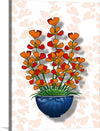 "Blue Pot Orange Delight BG 2020", Ann Hutchinson