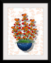 "Blue Pot Orange Delight BG 2020", Ann Hutchinson