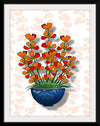 "Blue Pot Orange Delight BG 2020", Ann Hutchinson