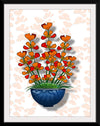 "Blue Pot Orange Delight BG 2020", Ann Hutchinson