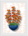 "Blue Pot Orange Delight BG 2020", Ann Hutchinson