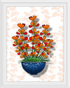 "Blue Pot Orange Delight BG 2020", Ann Hutchinson