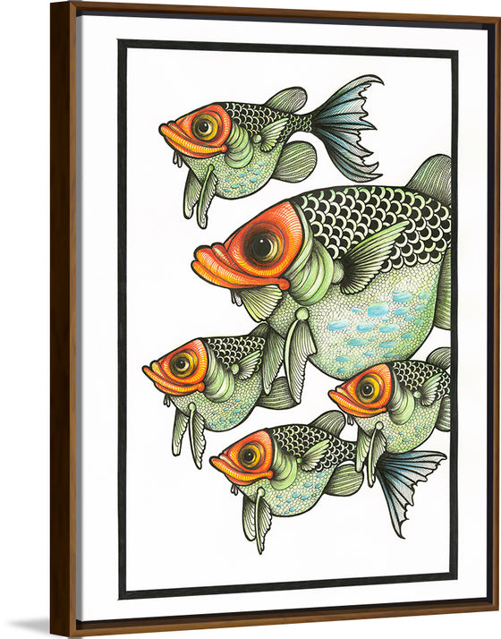 "Fish School Look at Me", Ann Hutchinson
