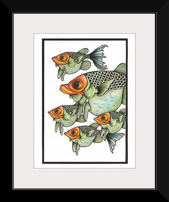 "Fish School Look at Me", Ann Hutchinson