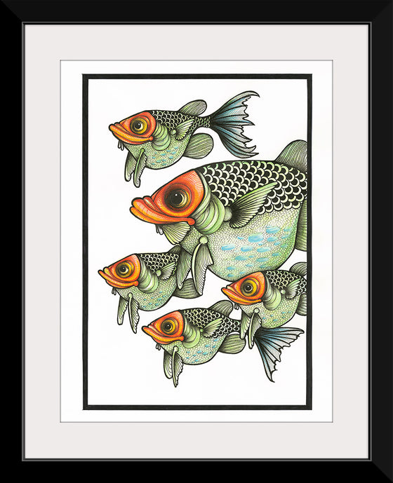 "Fish School Look at Me", Ann Hutchinson