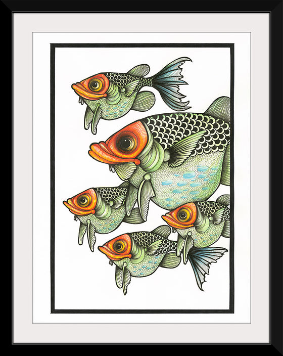 "Fish School Look at Me", Ann Hutchinson