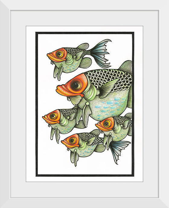 "Fish School Look at Me", Ann Hutchinson