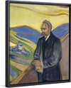 "Friedrich Nietzsche Thielska(1906)", Edvard Munch