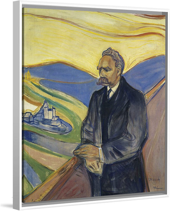 "Friedrich Nietzsche Thielska(1906)", Edvard Munch