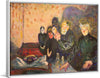 "Death Struggle(1915)", Edvard Munch