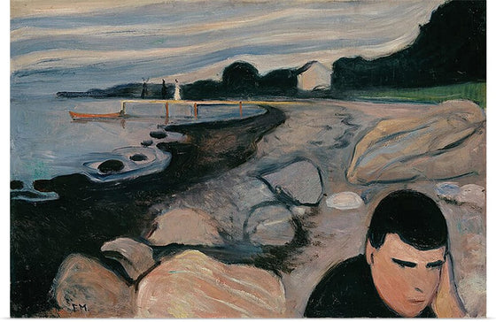 "Munch Melankoli(1892)", Edvard Munch