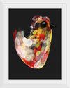 "Glass Quail Large Red", Ann Hutchinson