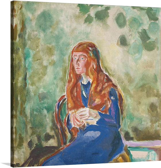 "Portrait of Käte Perls(1913)", Edvard Munch