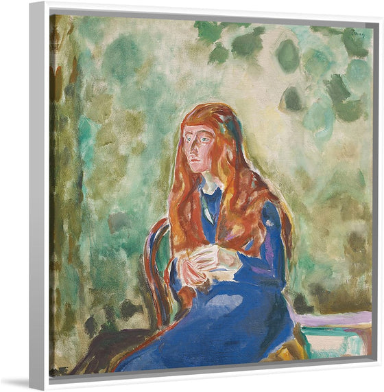 "Portrait of Käte Perls(1913)", Edvard Munch
