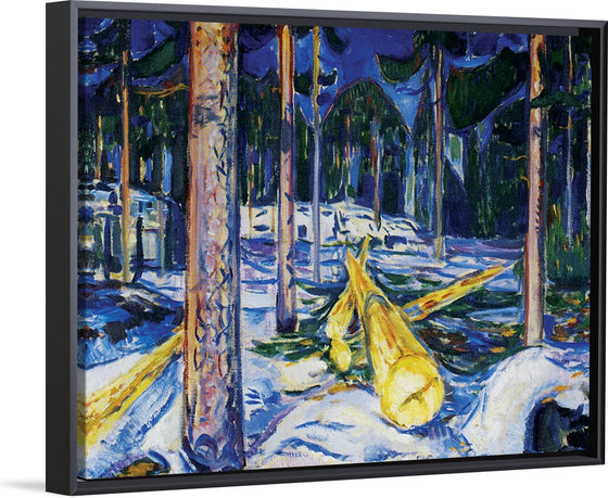 "Felling Area(1912)", Edvard Munch