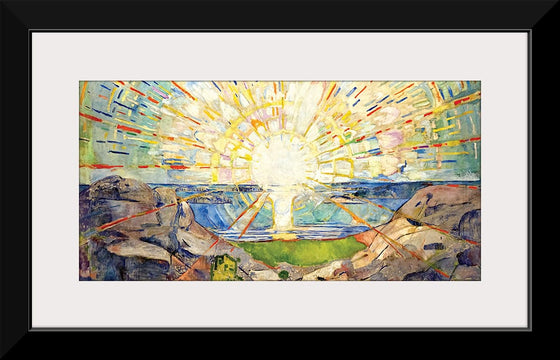 "The Sun(1911)", Edvard Munch