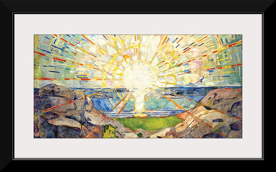 "The Sun(1911)", Edvard Munch