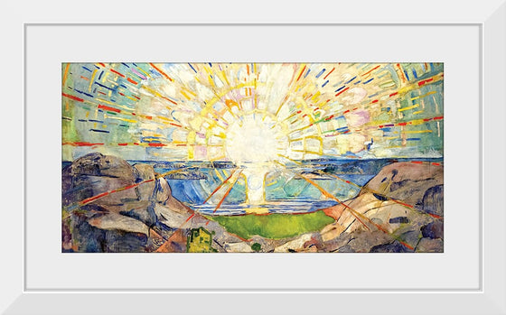 "The Sun(1911)", Edvard Munch