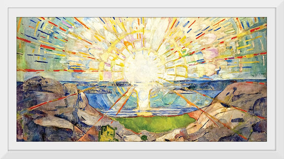 "The Sun(1911)", Edvard Munch