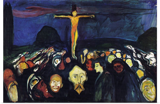 "Golgotha(1900)", Edvard Munch