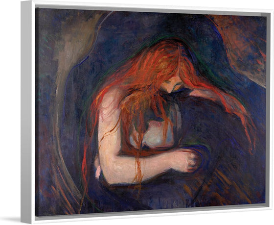 "Vampire (1895)", Edvard Munch