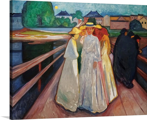 "On the Bridge (1903)", Edvard Munch