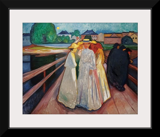 "On the Bridge (1903)", Edvard Munch