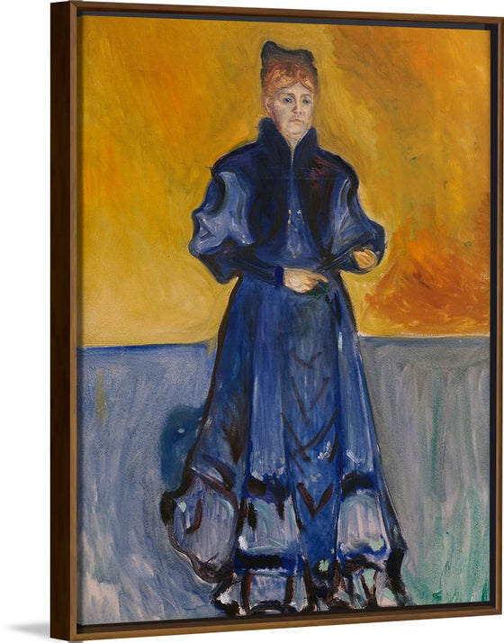 "Portrait of Mrs. Förster-Nietzsche (1906)", Edvard Munch