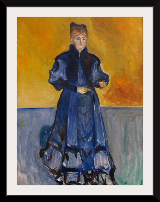 "Portrait of Mrs. Förster-Nietzsche (1906)", Edvard Munch