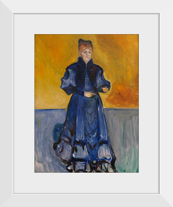 "Portrait of Mrs. Förster-Nietzsche (1906)", Edvard Munch