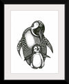 "Mother Penguin and Baby 2017", Ann Hutchinson