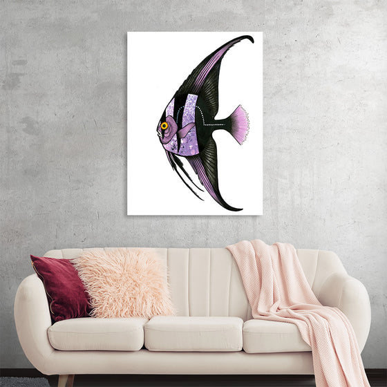 "Purple Batfish", Ann Hutchinson