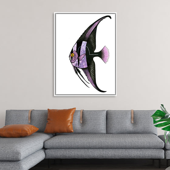 "Purple Batfish", Ann Hutchinson