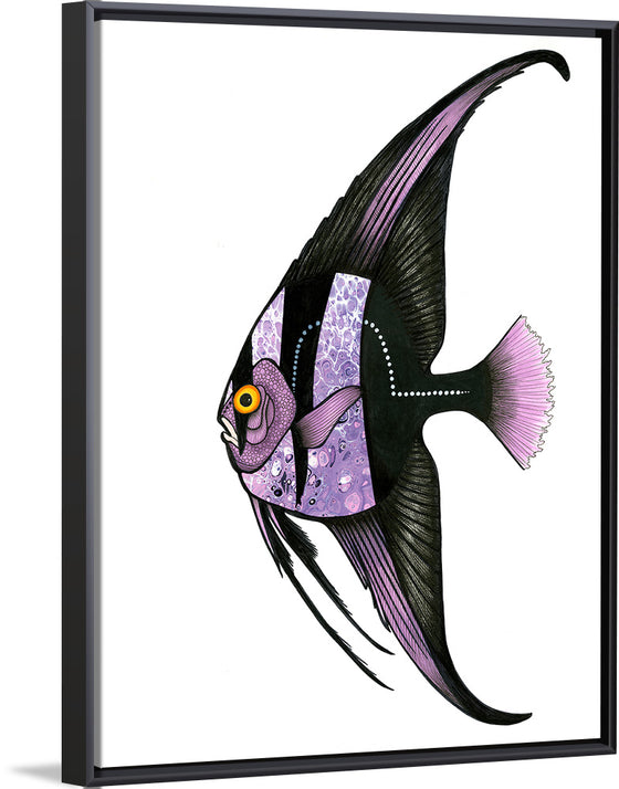 "Purple Batfish", Ann Hutchinson