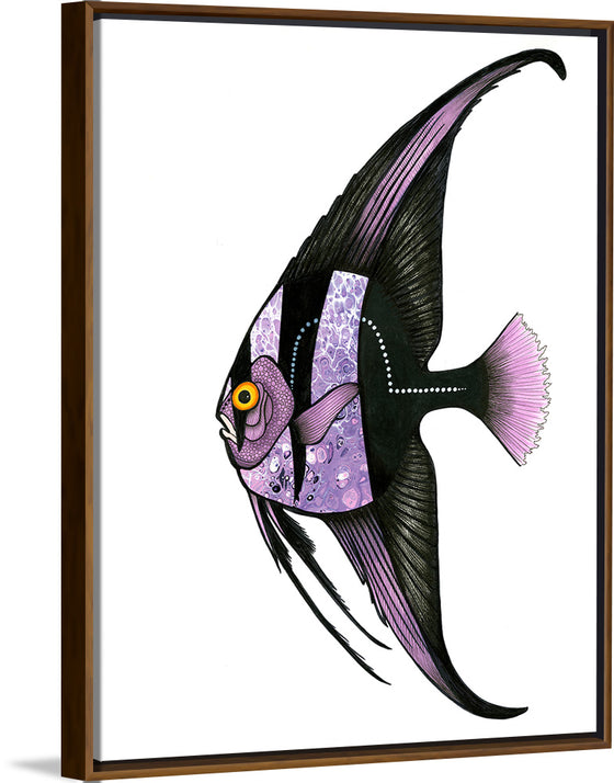 "Purple Batfish", Ann Hutchinson