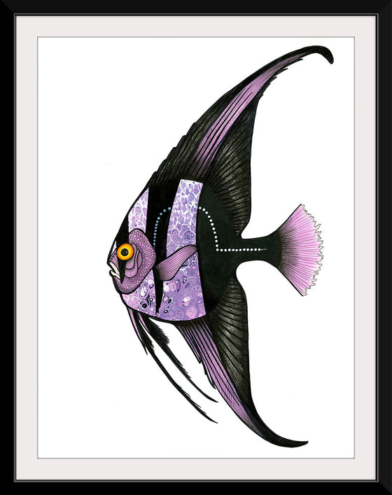 "Purple Batfish", Ann Hutchinson