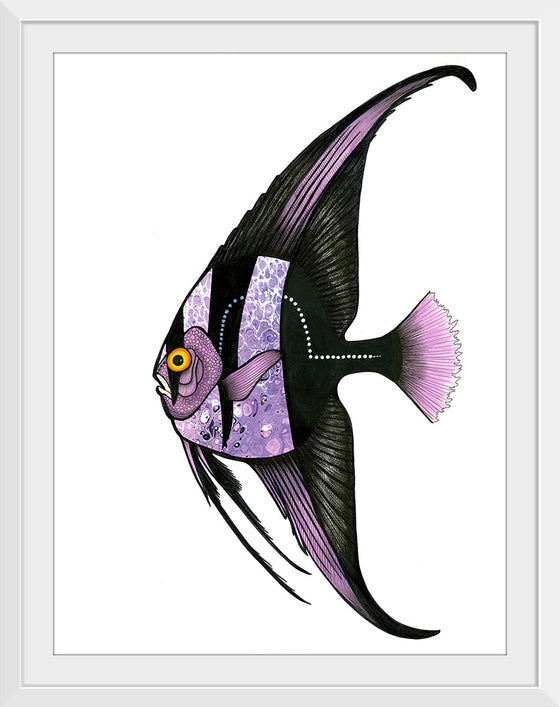 "Purple Batfish", Ann Hutchinson