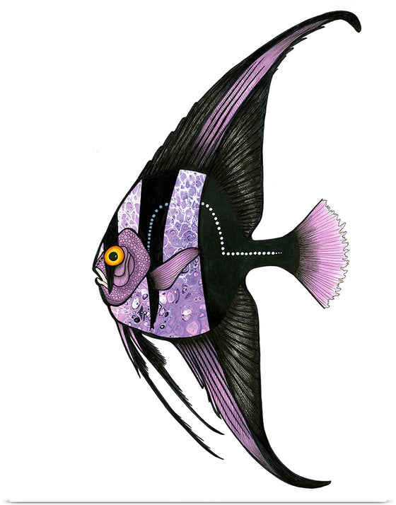 "Purple Batfish", Ann Hutchinson