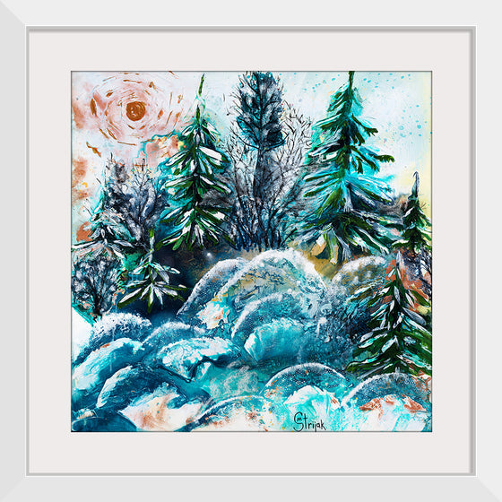 "Emerald Winter", Marina Strijakova