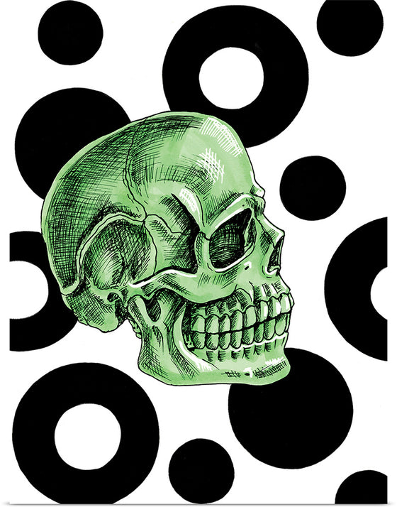 "Skull Circles", Marta Tesoro