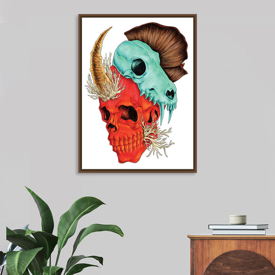 "Horned Skull", Marta Tesoro