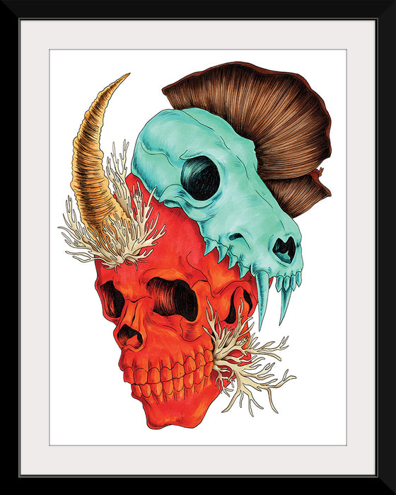 "Horned Skull", Marta Tesoro