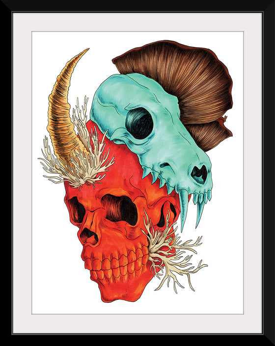 "Horned Skull", Marta Tesoro
